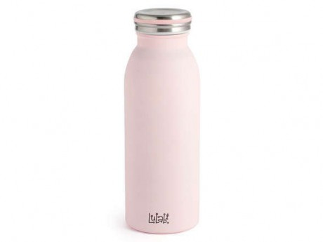 Termiczna butelka ze stali nierdzewnej 0.45 l różowa Lulabi