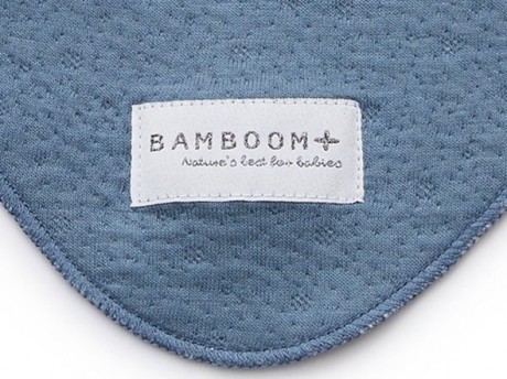 Apaszka bambusowa kolor Blue Cobalt Bamboom