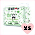 Pieluszki bambusowe XS 2-4 kg Bamboolove