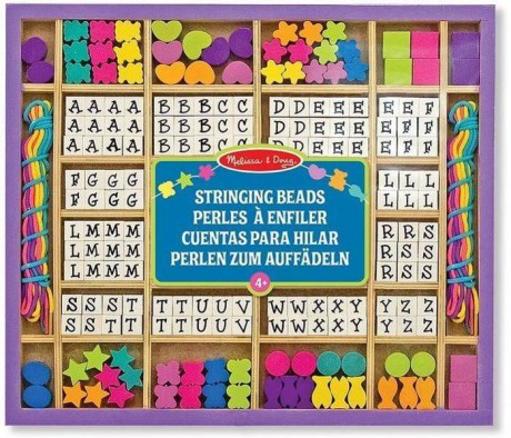 Koraliki - literki do nawlekania Melissa & Doug