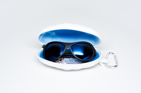 Okulary przeciwsłoneczne z polaryzacją | Czarne do zadań specjalnych | Babiators - etui w komplecie