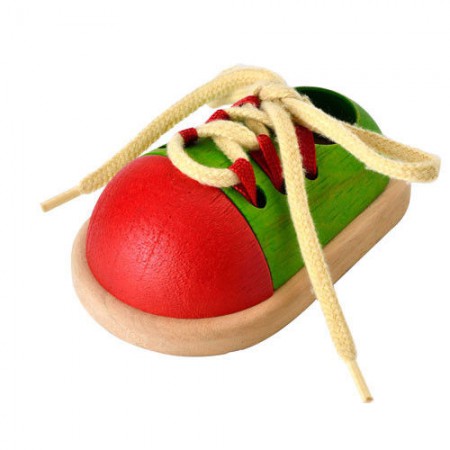 Zawiąż but - nauka sznurowania | Plan Toys