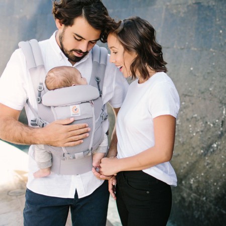 Nosidło | wzór pearl grey | Ergobaby ADAPT Cool Air