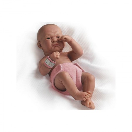 Lalka Bobas | Płacząca dziewczynka - noworodek | Berenguer La Newborn
