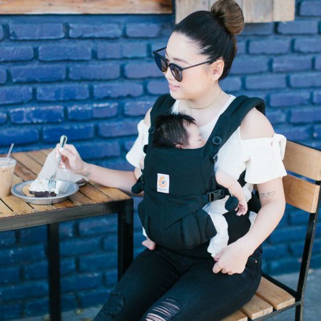 Nosidło | wzór PURE BLACK | Ergobaby 360 OMNI