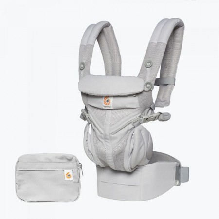 Nosidło | wzór PEARL GREY | Ergobaby 360 OMNI Cool air