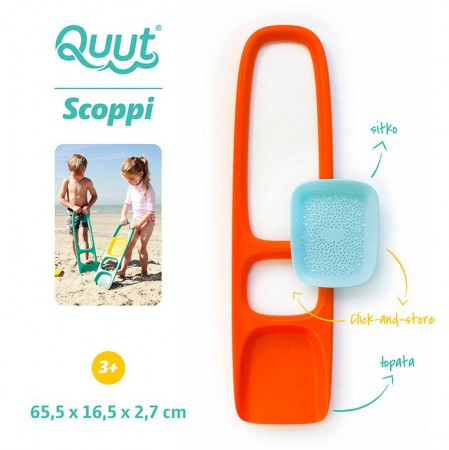 Łopatka z sitkiem Scoppi Mighty Orange QUUT