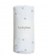 Pieluszka Bawełniana 70x70, Olive Lucky Clover Funkybox